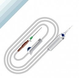 Системы инфузионные SF-Medical с пластиковым шипом фото